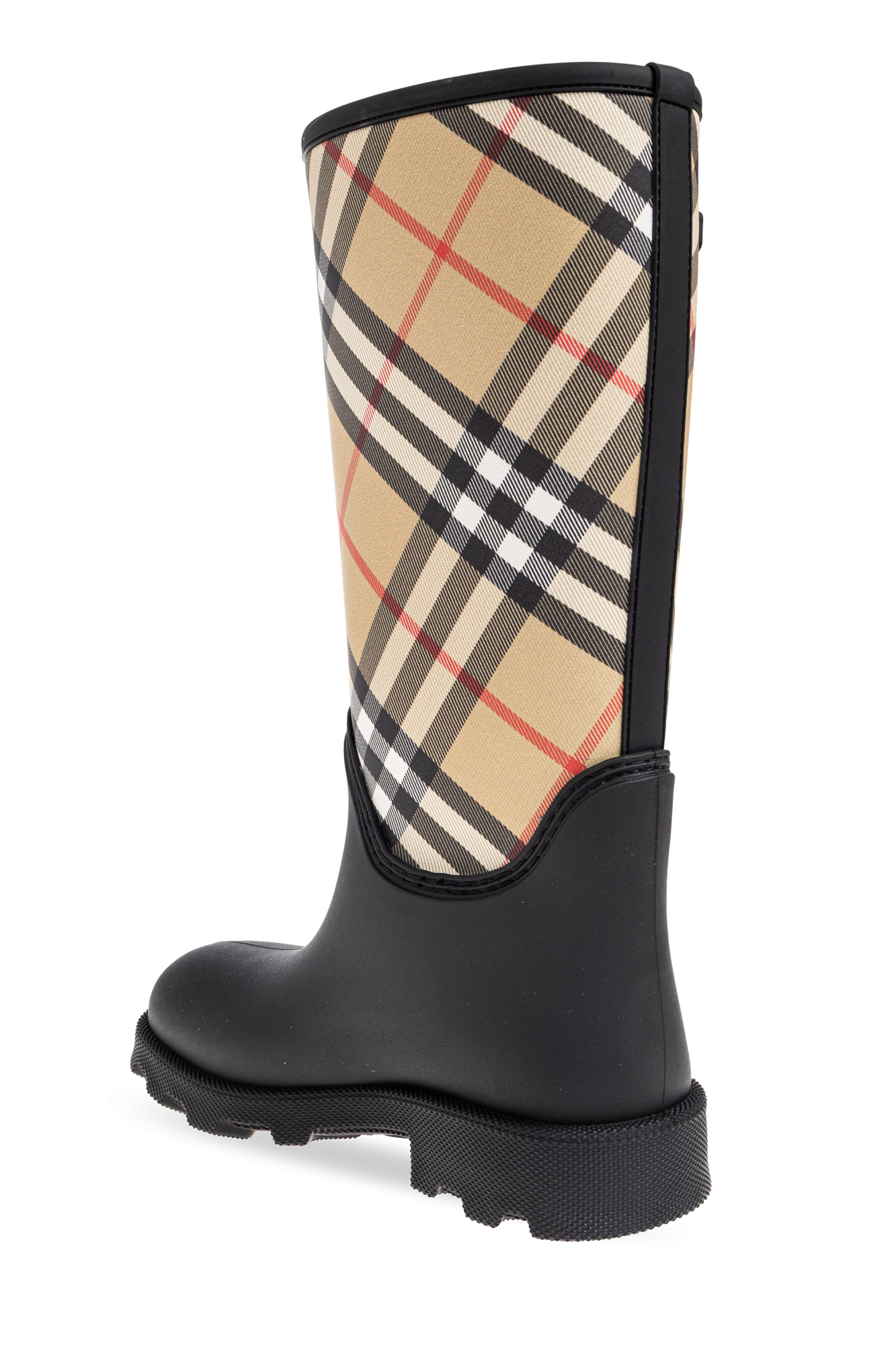 レインブーツ Burberry FW25 Burberry Boots Black (8111677 A1189) Burberry Patterned rubber boots | Women's Shoes | Vitkac